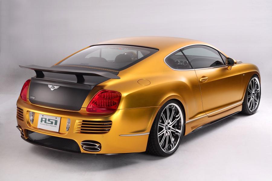  Bentley Continental GTS Tetsu Gold by ASI 2008 года  (фото 7 из 8)